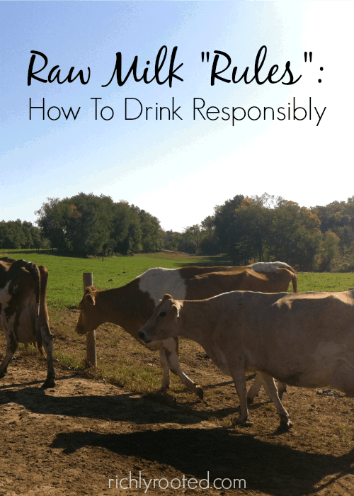 We love raw milk! Here are 3 guidelines to follow to make sure you get high-quality, nutritious raw milk that's safe to drink.