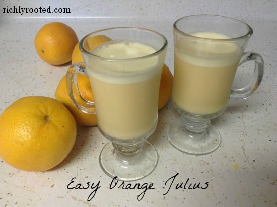 Easy Orange Julius
