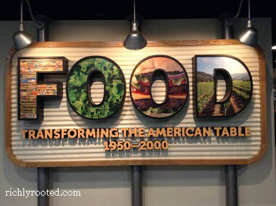 Smithsonian Food Exhibit