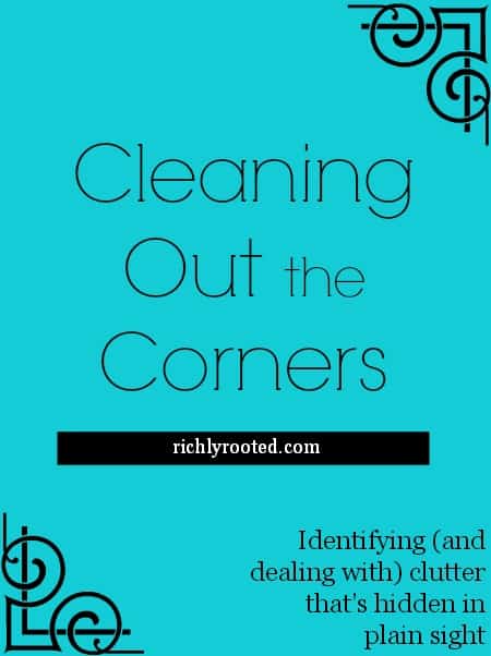 I have so many unfinished projects! This post is a good reminder to deal with clutter that's been building up around my home.