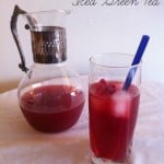Raspberry Ginger Iced Green Tea - RichlyRooted.com