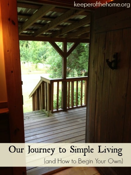 Begin a Journey to Simple Living - KeeperoftheHome.org