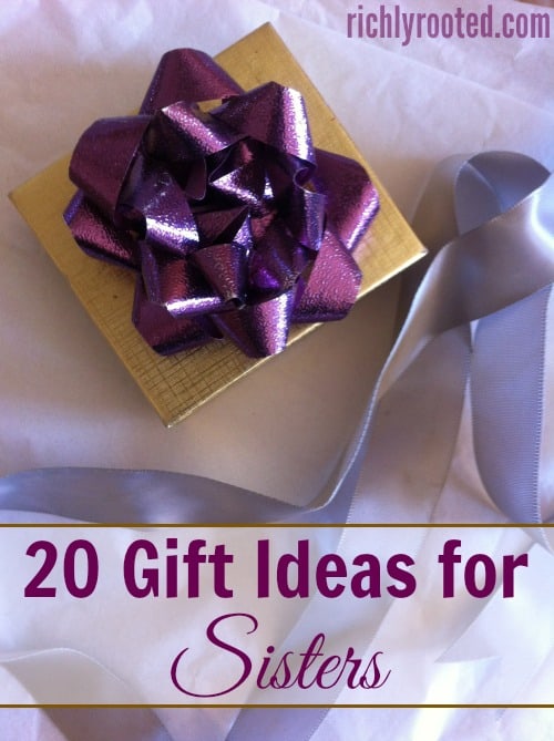 This is a great gift guide for sisters! I love buying presents for my sisters, and there are some really good ideas here for Christmas or birthday! #SisterGifts #GiftGuide