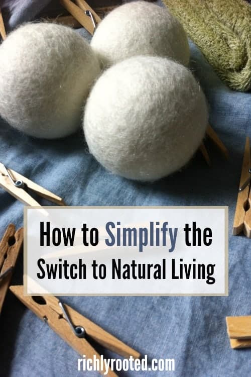 Do you want to adopt a more natural lifestyle, but feel it's too expensive + overwhelming to get started? Here's a solution that will solve both problems! #NaturalLiving