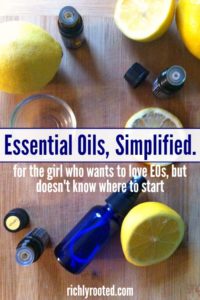 Essential oils don't have to be complicated! This simple guide to getting started with essential oils is EXACTLY what I needed!