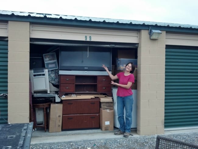 This family of 10 purged most of their possessions and downsized to a 33-ft travel trailer. Read the interview here!