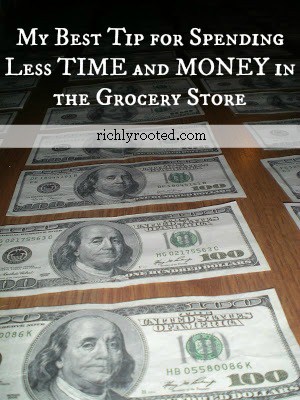 It's so obvious, but true! This is the best way to simplify your grocery shopping.