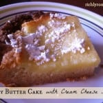 Gooey Butter Cake with Cream Cheese Filling - RichlyRooted.com