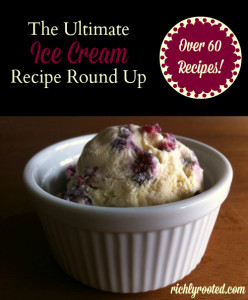 The Ultimate Ice Cream Recipe Round Up - RichlyRooted.com