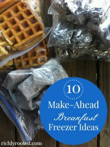 10 Make-Ahead Breakfast Freezer Ideas