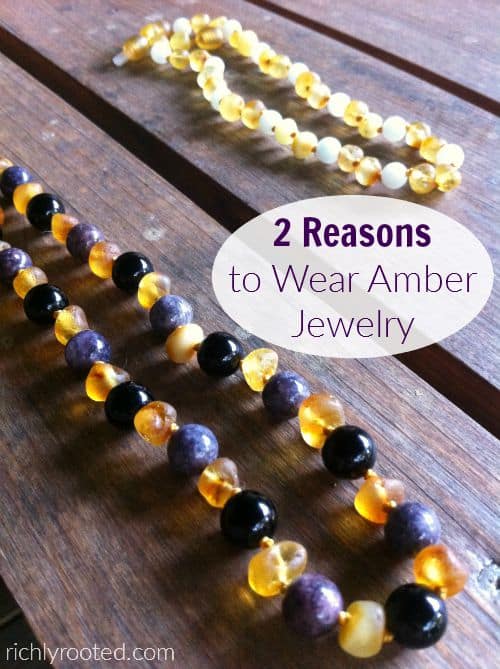 I love Baltic amber jewelry! The colours are gorgeous, and it's said to have calming, soothing properties as well. #AmberJewelry #TeethingRemedies