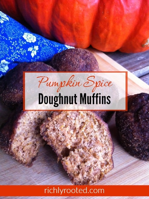 These pumpkin muffins are amazing!! I took my great-grandmother's recipe for doughnut muffins and added pumpkin puree and pumpkin pie spice for the best fall flavor! These are sooo good for breakfast or with coffee! A great twist on classic French Puffs. #PumpkinRecipes #FallBaking #Muffins