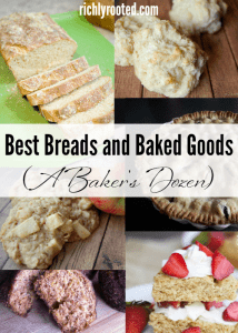 Here's a "baker's dozen" of some of my favorite breads, cookies, muffins, and other baked goodies from around the blogosphere!