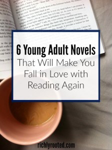 Here are six young adult novels that are particularly good. If you have never read these books, you are in for a treat!