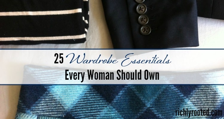 Building a wardrobe of classic pieces is THE KEY to looking put together! Here are 25 wardrobe essentials every woman should invest in.
