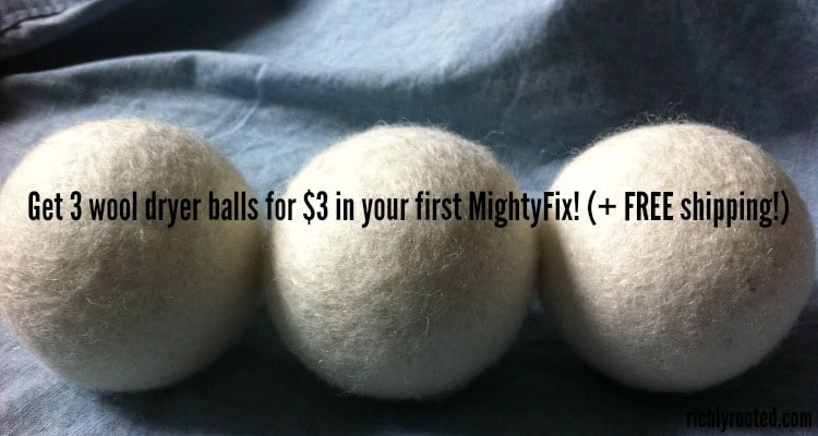 3 wool dryer balls for 3.00