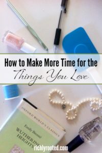 It's important to create space for the things that make you come alive. If you miss doing all the things you love, here's what you can do about it!