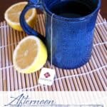 This homemade energy tea recipe will help you beat the afternoon slump! Tea contains collagen for 10 grams of protein, plus lemon juice, honey, and green tea. #EnergyBoosting #TeaRecipe