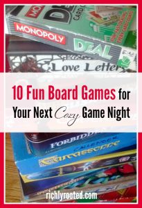 10 Unique Board Games for Your Next Cozy Game Night